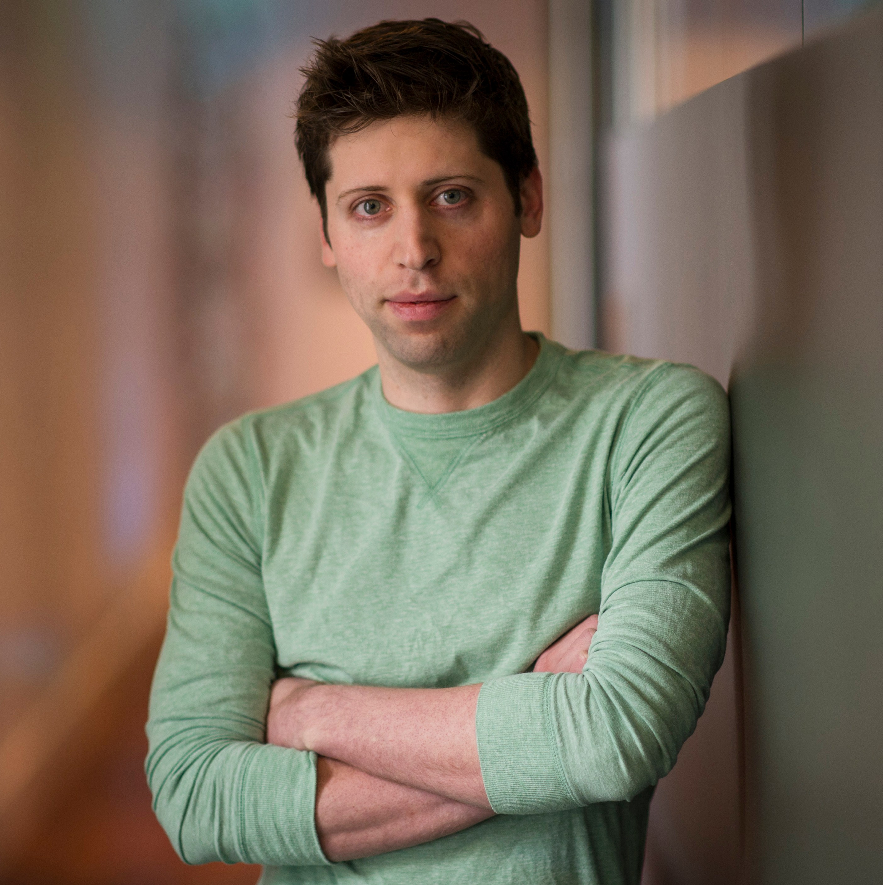 Sam Altman, president and co-founder of Y Combinator, in a portrait.